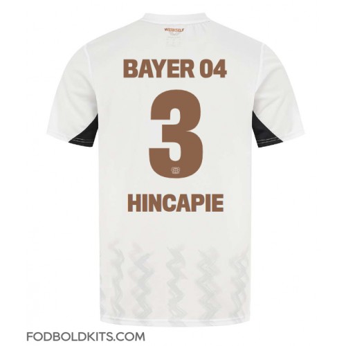 Bayer Leverkusen Piero Hincapie #3 Udebanetrøje 2024-25 Kortærmet